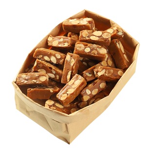 法式海盐太妃糖糖果纯手工巴旦木坚果酥脆零食焦糖婚宴喜糖500g