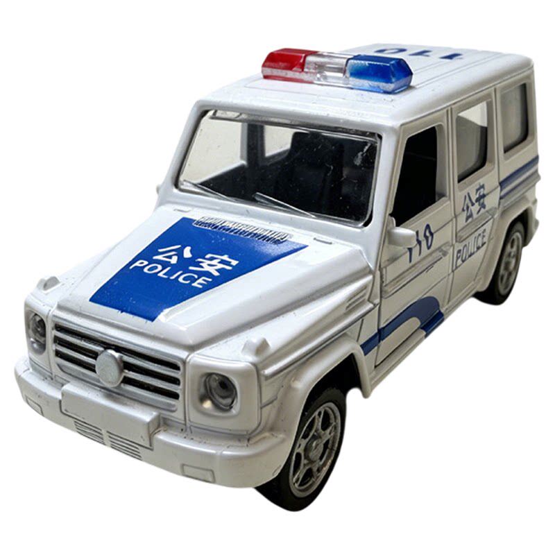 迷你合金警车玩具车模型