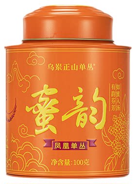 枞馫单丛茶潮州凤凰单丛乌岽春茶炭焙蜜兰香兰花香蜜韵乌龙茶100g