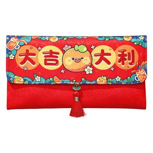 2026马年红包袋个性创意挂绳新款红包大吉大利宝宝新年压岁利是封
