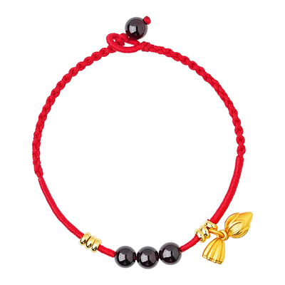 普陀山莲蓬求子转运红绳手链