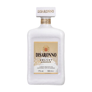 DISARONNO帝萨诺白丝绒奶油味利口酒500ml力娇酒鸡尾酒意大利进口