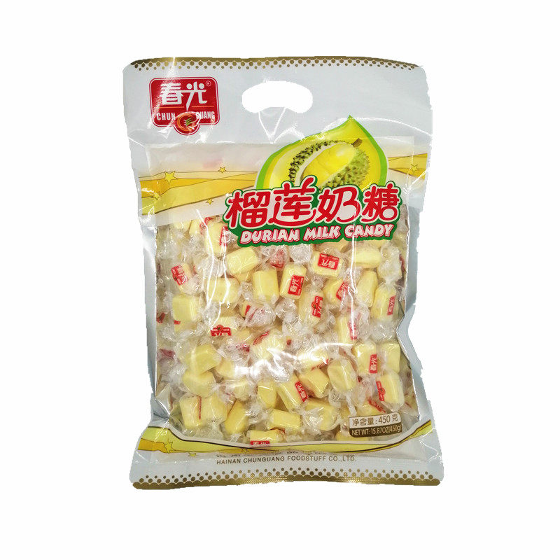 春光榴莲奶糖海南特产榴莲味