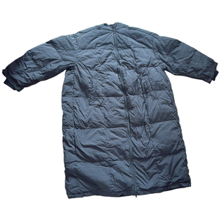 长款羽绒服女款冬季宽松慵懒风无帽洋气高级感保暖白鸭绒外套时髦