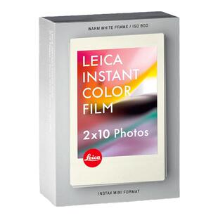 Leica/徕卡sofort2彩色相纸暖白边莱卡金边20张