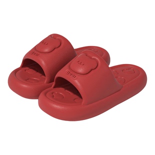 本命年红色拖鞋女2026新款室内居家EVA踩屎感厚底亲子凉拖鞋男士