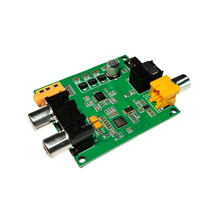ES9018K2M SPDIF 光纤 同轴 数字音频输入DAC解码板器 模拟模块