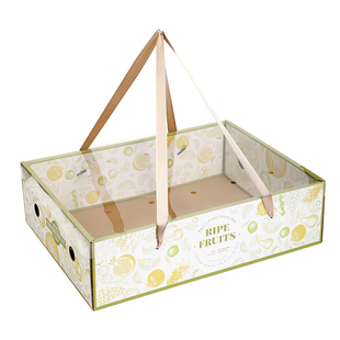 高档年货节水果礼盒包装盒苹果篮脐橙子春节过年送礼礼品盒空盒子