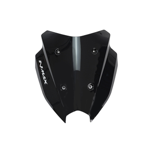 适用25款雅马哈NMAX155改装运动竞技风挡印尼款前挡风玻璃 前风镜