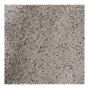 黑白点毛线圈立体颗粒肌理布料挺阔牛仔布创意外套服装设计师面料