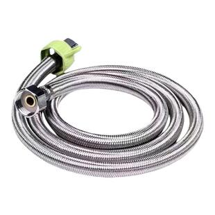 4分加长软管进水管冷热2米3米4米5米10米热水器不锈钢防爆编织管