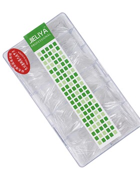 美甲贴片小号补充装水滴尖形