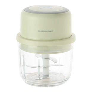 霜山无线电动剥蒜器迷你家用玻璃身辅食搅碎器小型蒜蓉打蒜料理机