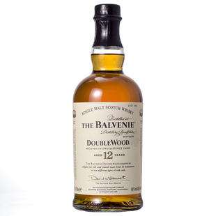 正品洋酒Balvenie百富12年双桶陈酿苏格兰单一麦芽威士忌700ml
