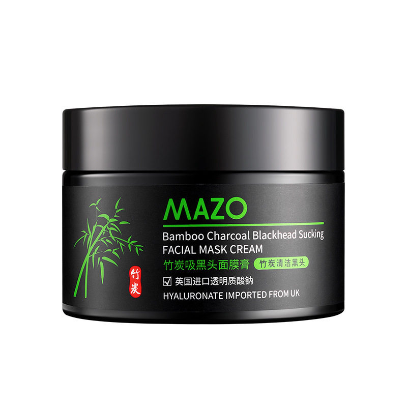 mazo竹炭撕拉式控油毛孔面膜膏