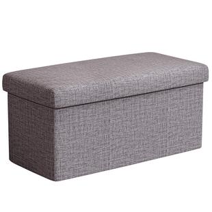 收纳储物凳成人沙发凳玄关可坐换鞋凳大号整理箱装书本整理盒神器