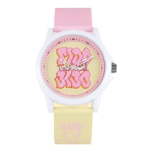 fidodido七喜小子手表女多巴胺配色时尚潮流百搭初高中学生情侣表