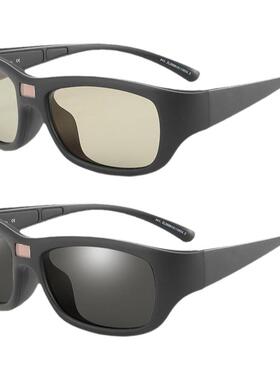 0.1秒智能自动感光变色太阳镜