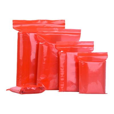 红色加厚PE自封袋封口袋