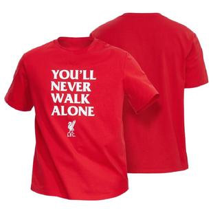 【官方正版】利物浦足球俱乐部 | YNWA球迷口号短袖T恤助威服休闲