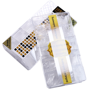 美甲单号补号甲片长尖形水滴无痕超薄透明假指甲贴片补充装免刻磨