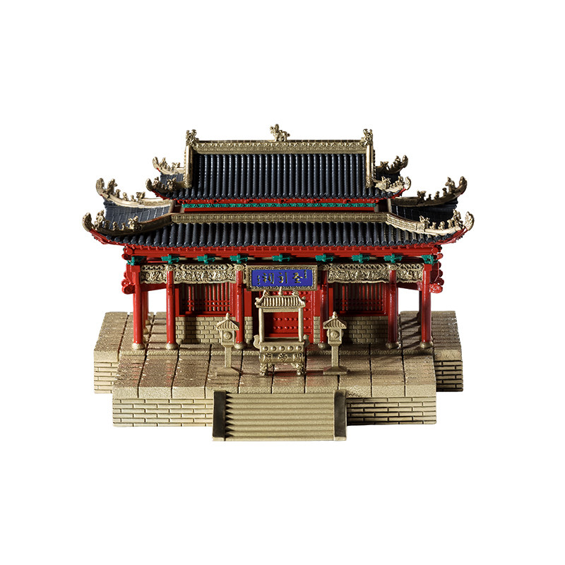 铜师傅《圣行祠》摆件