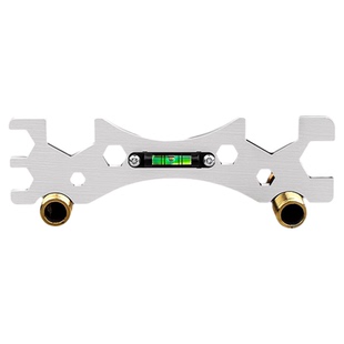 多功能卫浴扳手通用花洒淋浴专用安装工具曲角龙头水平仪六角神器