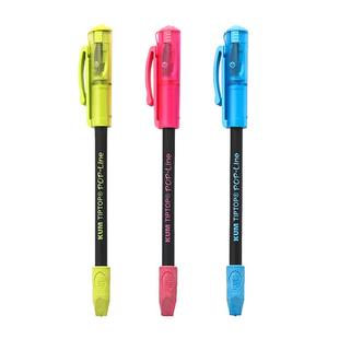 德国KUM进口Cap Sharpener卷笔刀+橡皮擦+铅笔多功能笔 碳钢刀刃削笔刀笔刨迷你笔帽环保易于携带铅笔刀