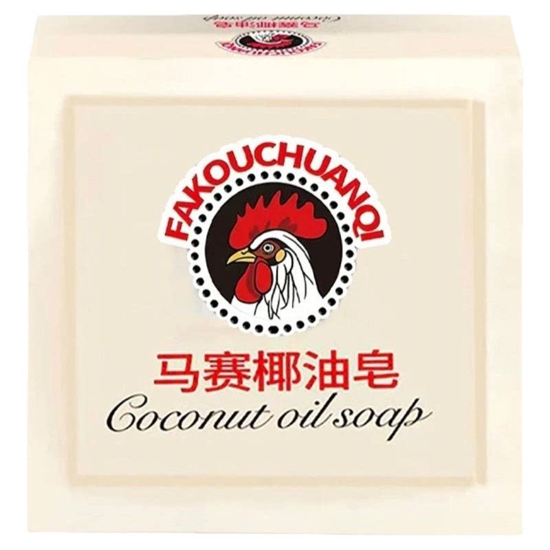 大公鸡头马赛椰洗衣皂去污