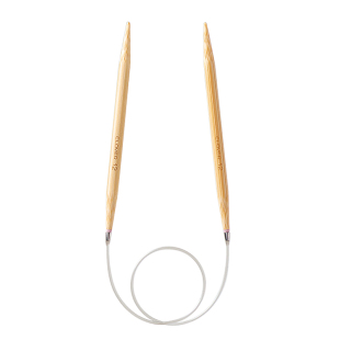 日本进口可乐Clover竹制环形针手工织毛衣毛线针编织棒针竹针袖子