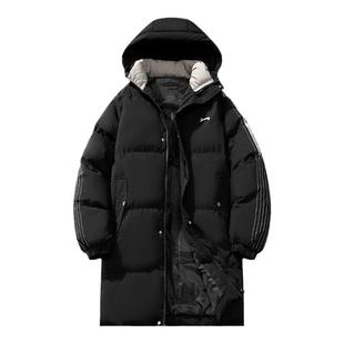 贵人鸟男士棉服男款冬季加厚中长款棉衣男拼接冬装外套男士棉袄子