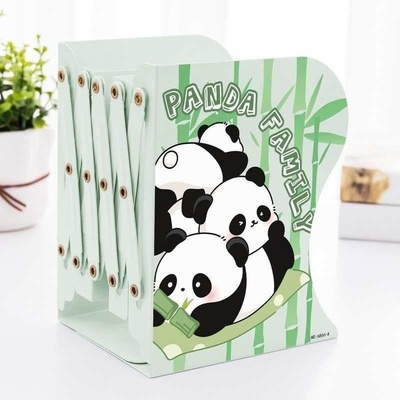 可伸缩书立架金属书立颜笔盒桌面书本带固定书夹高书书档值收纳架