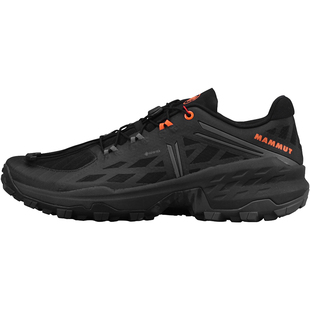 MAMMUT 猛犸象 Sertig TR Low GTX 黑色 男款 低帮舒适防滑徒步鞋