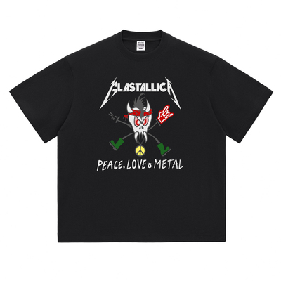 熱石俱乐部HOTSTONES摇滚T恤潮牌棉vintage男女儿童Metallica