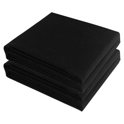 黑色吸光植绒布摄影背景布不反光