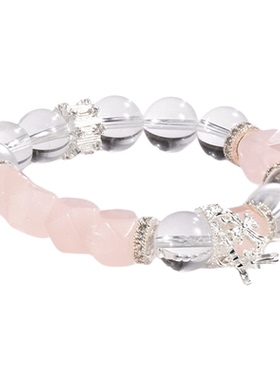 绽木Zenmu白水晶手串女怦然心动