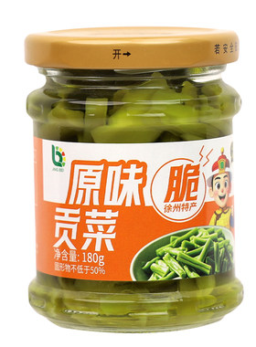 晶贝即食贡菜味如海蛰酱菜下饭菜
