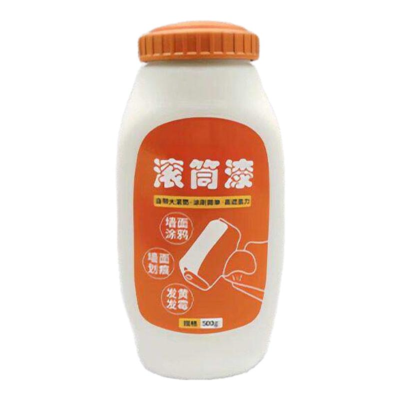 白墙面滚筒漆乳胶刷去污墙壁修复