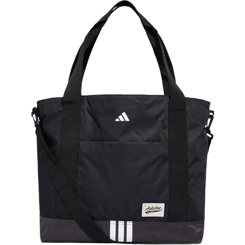adidas阿迪达斯男女通勤多口袋托特包休闲斜挎单肩手提包KY9936