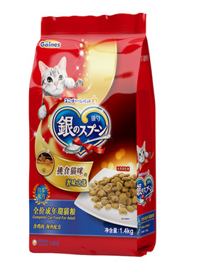 佳乐滋银勺全价成年期挑嘴猫粮