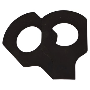 原GB854单耳垫圈A3钢发黑原GB855双耳垫圈Q235钢止动垫片规格齐全