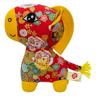 2026马年吉祥物公仔生肖小马挂件毛绒玩具花布马玩偶新年礼品定制