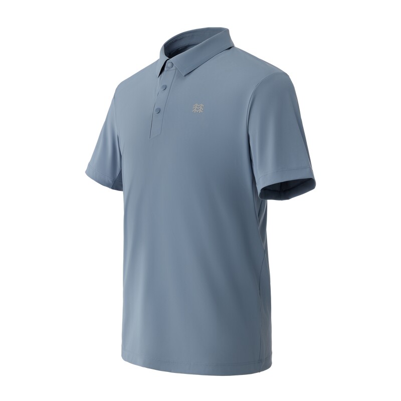 KOLON SPORT可隆户外休闲接触凉感防晒UPF50+男CARVICO短袖POLO