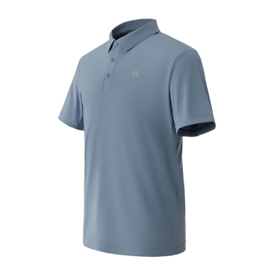 KOLON SPORT可隆户外休闲接触凉感防晒UPF50+男CARVICO短袖POLO
