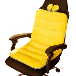 连体坐垫靠垫一体办公室久坐椅子座垫超软椅垫屁垫四季汽车学生女