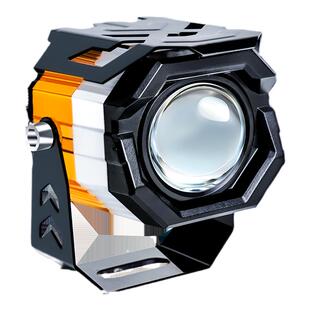 摩托车射灯强光电动车灯超亮led大灯外置切线大灯透镜远近光led灯