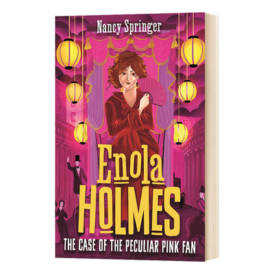 Enola Holmes 4: The Case of The Peculiar Pink Fan 福尔摩斯小姐4 英版