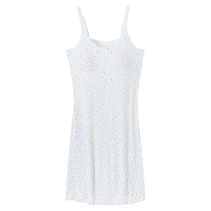 ubras呼呼睡衣碎花女吊带裙短裤套装