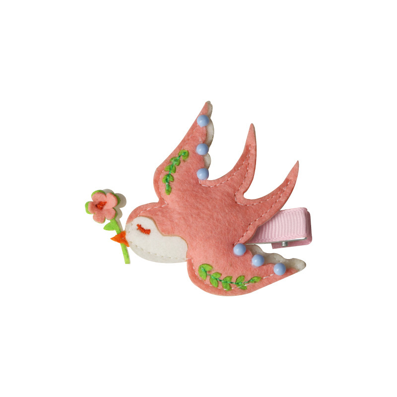 杜甫草堂 诗词意象毛毡发夹发卡发饰 博物馆文创礼品送小姑娘礼物