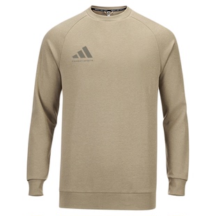 adidas阿迪达斯卫衣男女春秋针织透气长袖情侣运动休闲圆领套头衫